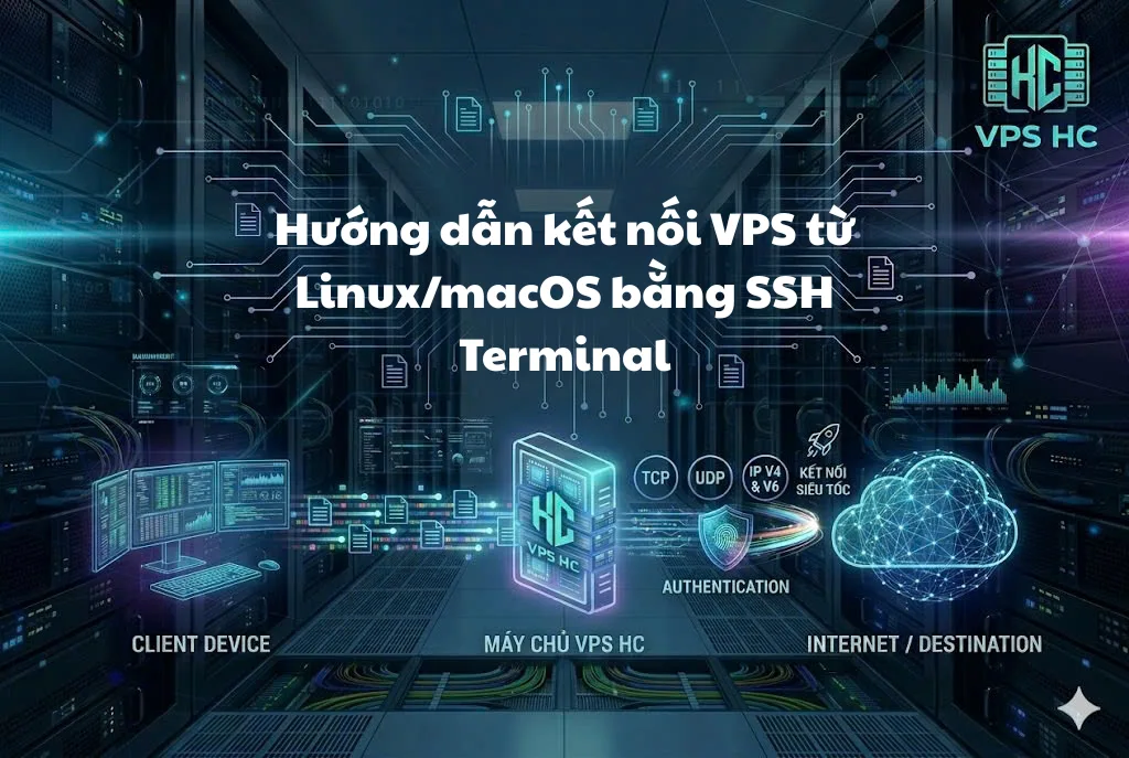 Hướng dẫn kết nối VPS từ Linux/macOS bằng SSH Terminal
