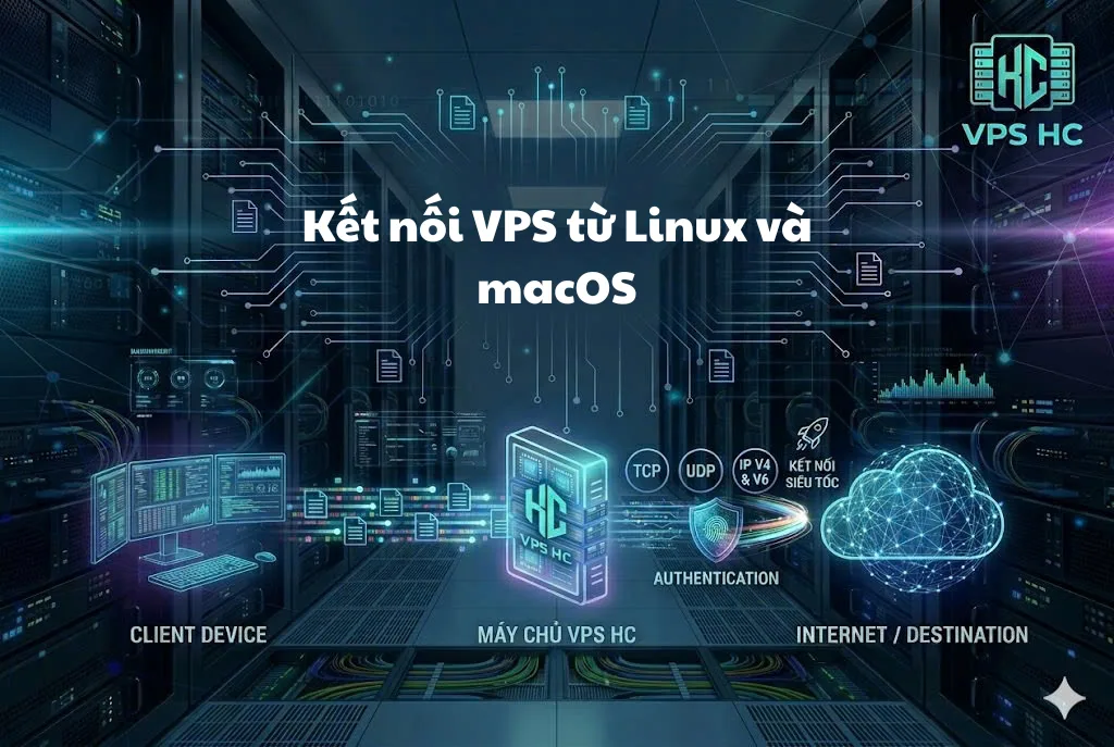 Kết nối VPS từ Linux và macOS