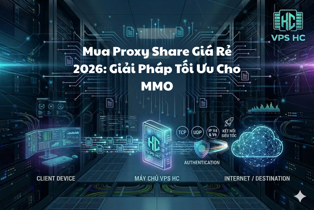 Mua Proxy Share Giá Rẻ 2026: Giải Pháp Tối Ưu Cho MMO