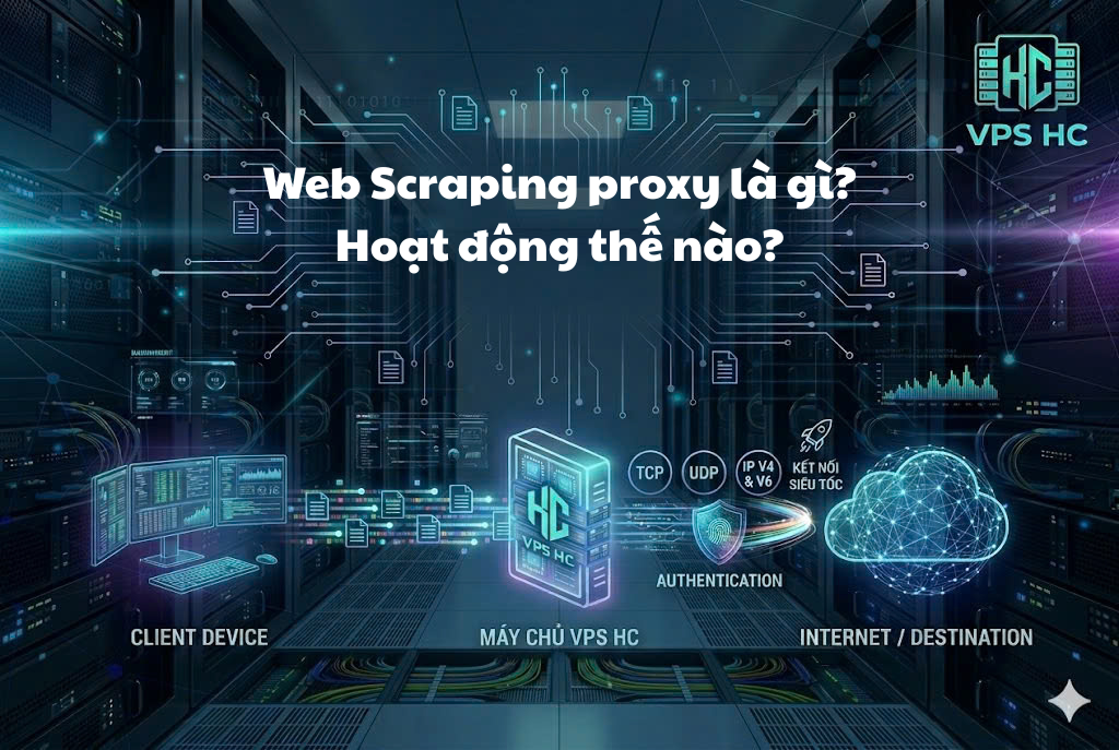 Web Scraping proxy là gì? Hoạt động thế nào?
