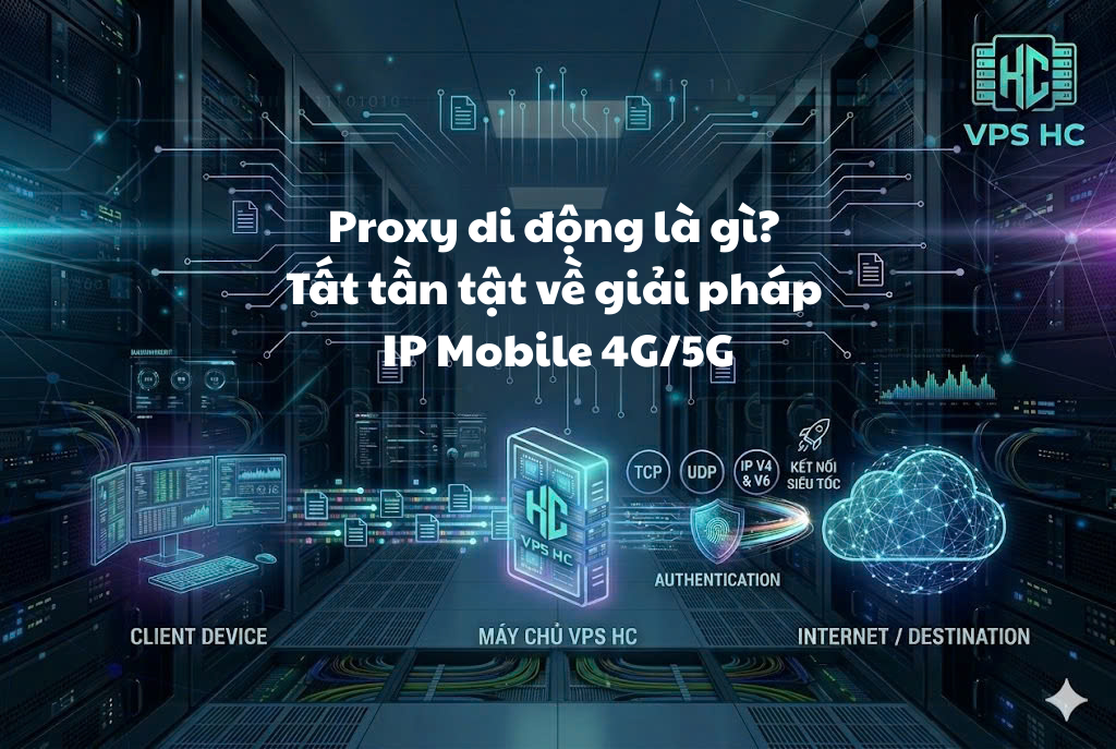 Proxy di động là gì Tất tần tật về giải pháp IP Mobile 4G5G