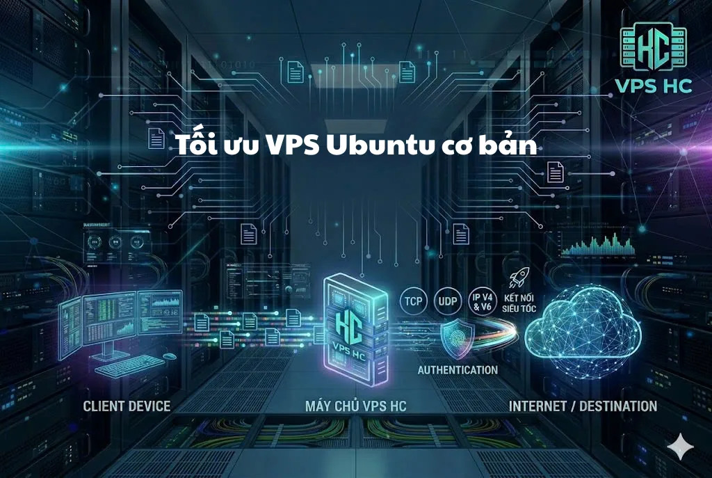 Tối ưu VPS Ubuntu cơ bản